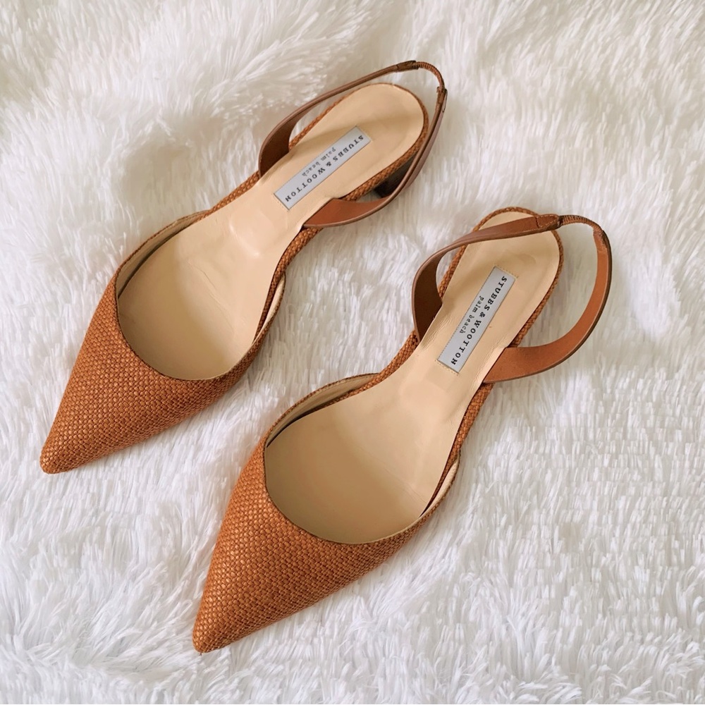 Stubbs & Wootton Tan Heels